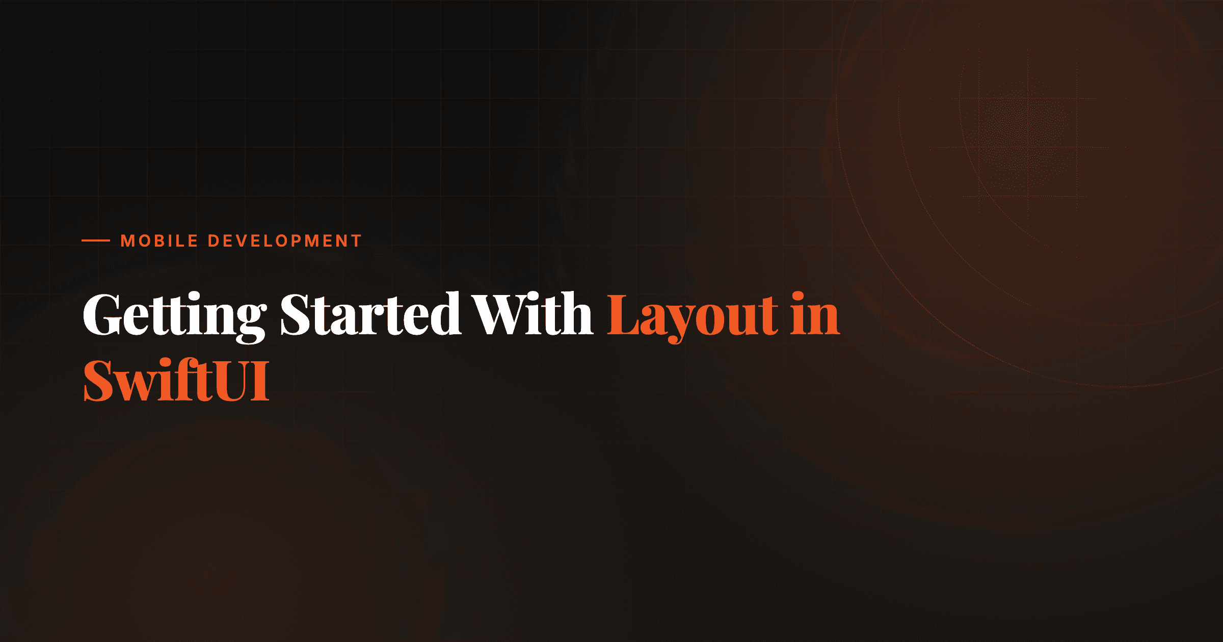 Getting Started with Layout in SwiftUI