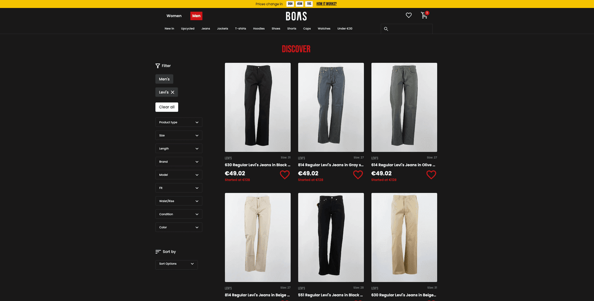 BOAS screenshot 1