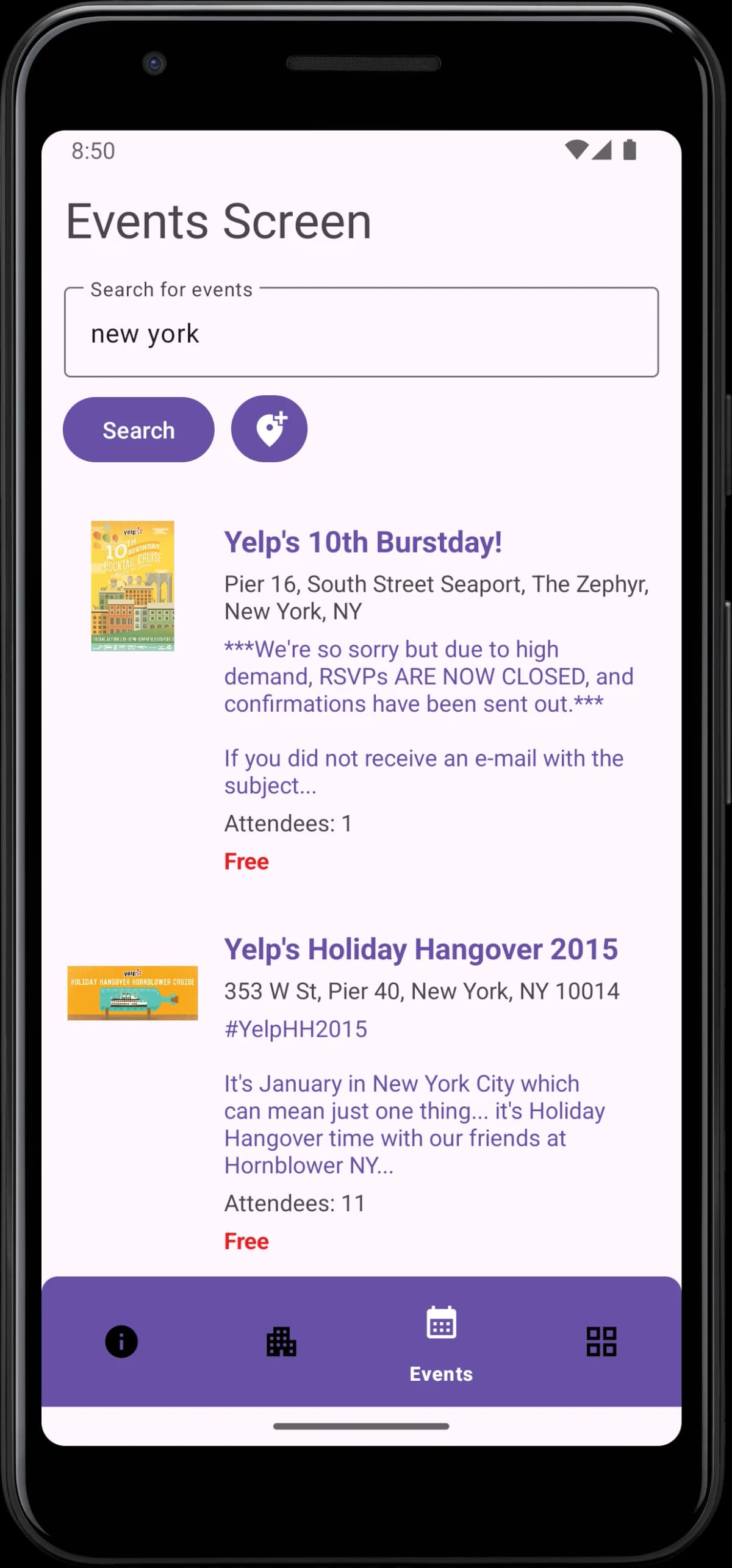 Business Finder App screenshot 1