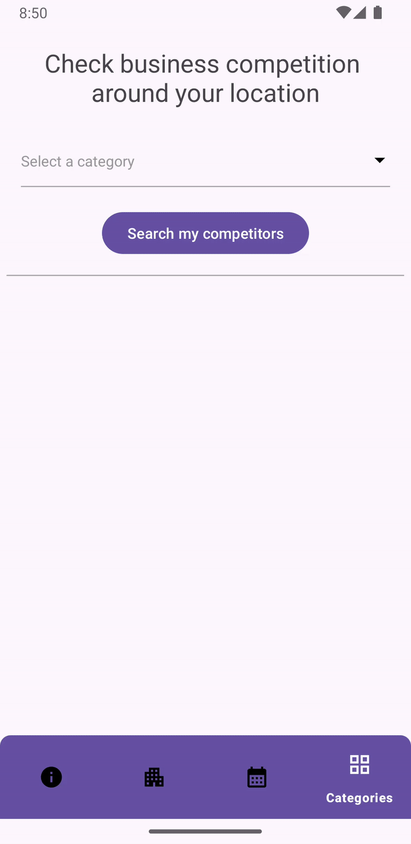 Business Finder App screenshot 2
